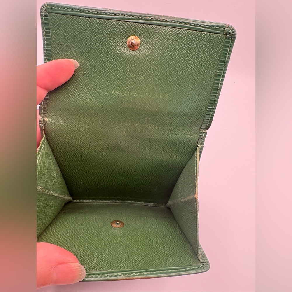 Louis Vuitton Forest Green Epi Leather Wallet - Picture 5 of 10